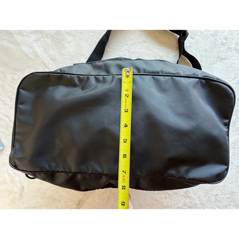 Nike Black Vintage Mesh Ventilated Gym Bag Unisex OS Excellent